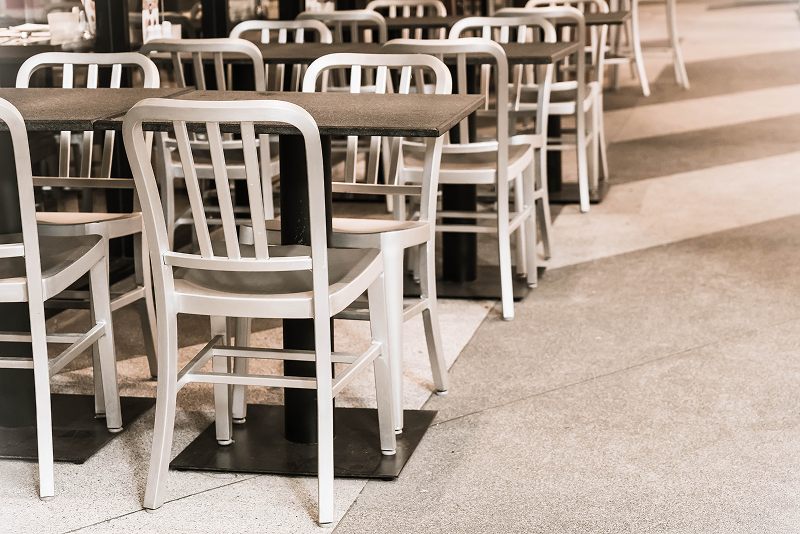 Platzhalter: Detailaufnahme moderner Bestuhlung